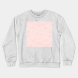 Blush Pink Botanical Dots Crewneck Sweatshirt